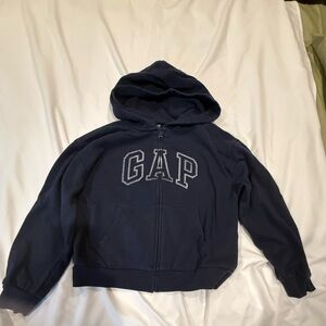 GAP Dark Blue Zip-Up Hoodie